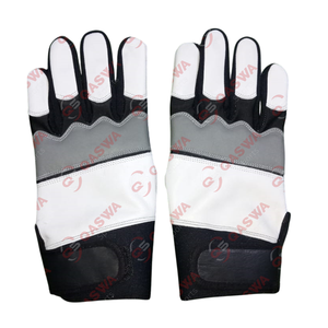 Nouveau style dernière conception de haute qualité manchette courte en cuir de vachette jeunesse adulte Baseball gants de frappe - Product Image 2