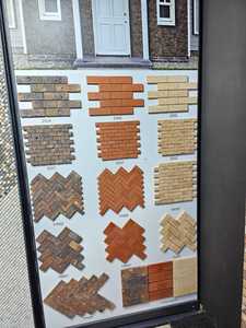 กระเบื้องพื้นไม้ลายหินอ่อนพอร์ซเลนเคลือบโมเสกกระเบื้องสระว่ายน้ำกลางแจ้ง - Product Image 2