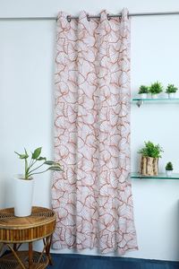 Stylish Golden Collection of Premium Cotton <b>Curtains</b> with Grommet Format for Office Door Decor, Hotels, and Restaurants - Product Image 2