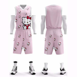 Camisetas de baloncesto de talla grande con sublimación OEM para hombre, vestido reversible y últimos UNIFORMES DE EQUIPO, ropa de baloncesto de temporada de invierno - Product Image 5