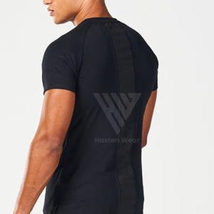 Camisetas de Hombre al por Mayor de Alta Calidad para Verano, Camiseta y Pantalones Cortos de Algodón de Punto, Camisetas con Logotipo Personalizado - Product Image 2