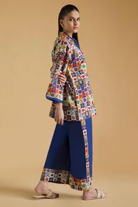 Women's Vintage Floral Embroidery <b>Rayon</b> Knee-Length Party <b>Dress</b> Breathable Natural Waistline Vacation Style Wholesale Import - Product Image 3