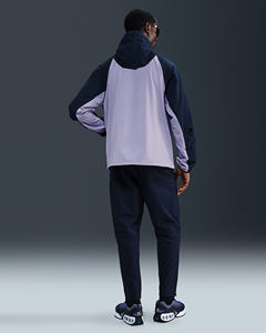 Veste coupe-vent imprimée légère respirante pour unisexe avec fermeture éclair et capuche Logo personnalisé en cours d'exécution - Product Image 2