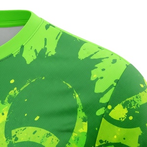 Ensemble de maillots de football personnalisés en polyester à séchage rapide, uniformes de football sublimés sur mesure, vêtements d'équipe personnalisés, vente en gros, respirant, nom de l'équipe - Product Image 4