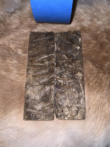 Manche de couteau en corne de bélier naturelle, écailles de corne de bélier |   Matériel de corne exotique fait à la main pour la fabrication de couteaux sur mesure - Product Image 6