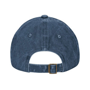 Nouveau Style Courbe Bord Denim Casquettes De Baseball Sportif Street Style Respirant Et Imperméable Personnalisable Couleur Unisexe Confortable - Product Image 4
