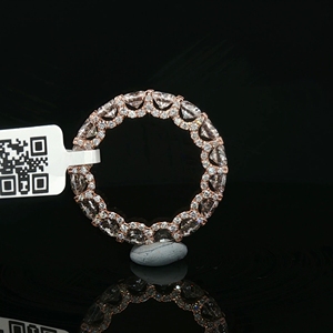 Anillo de Eternidad de Oro Rosa de 14K R03908 con Diamantes Redondos de 9.54 Ct, Chapado en Rodio, Anillos de Compromiso de Sheetal Diamonds India - Product Image 3