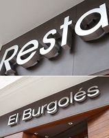 Letras de Canal Personalizadas para Exhibición en Tiendas con Luz LED Electrónica, Letras Decorativas con Iluminación Frontal de Acrílico LED Blanco