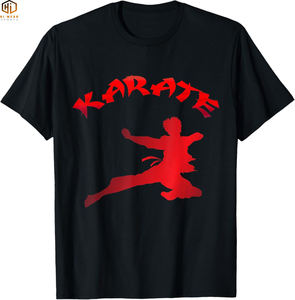 Camiseta de artes marciales de Kungfu karate de alta calidad, camisa de hombre en blanco - Product Image 3