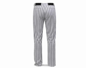 Pantalon de baseball gris uni personnalisé, sublimation intégrale, OEM ODM, uniforme d'équipe sportive, 100% polyester, protection UV, séchage rapide - Product Image 3