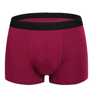 Ropa interior cómoda Calzoncillos bóxer Precio bajo Suave transpirable 95% algodón Cintura elástica Alta calidad Listo para hombres sin costuras - Product Image 4