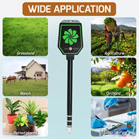 Alat Uji Tanah Pintar BT 8-in-1, Pengukur Digital pH, EC, Garam, Kesuburan, Kelembapan, dan Suhu dengan Pencatatan Data dan Pemantauan melalui Aplikasi