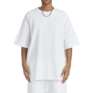 Venta al por mayor totalmente personalizado elegante Loose Fit hombres camiseta de secado rápido Casual Wear manga corta Camiseta holgada para hombres - Product Image 6