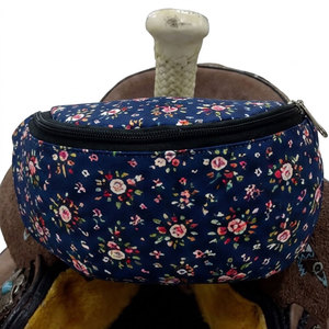 Sac de rangement pour selle de cheval, pochette créative à imprimé paysage, tissu léger, fermeture éclair, écologique, portable, équestre, extérieur - Product Image 1