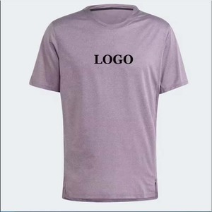 เสื้อยืดออกกำลังกายคอกลมสำหรับผู้ชายผ้าโพลีเอสเตอร์ระบายอากาศได้ดีทำจากผ้าฝ้าย100% ได้ตามต้องการ - Product Image 6