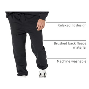 Pantalones Deportivos de Secado Rápido para Hombre, Estilo Urbano, Lisos, Holgados, Ligeros, para Gimnasio - Product Image 4