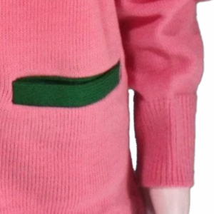 TITLISTS New Alpha Kappa Alpha cardigan Broderie Tricot Varsity Cardigans Chandails Hommes Femmes Tricots Uniforme Tricoté Cardigan - Product Image 5