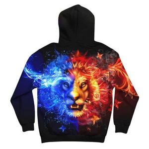 Sublimación con capucha personalizable para hombre en varios colores y tamaños para el invierno-Poliéster/Algodón Teñido Liso - Product Image 5