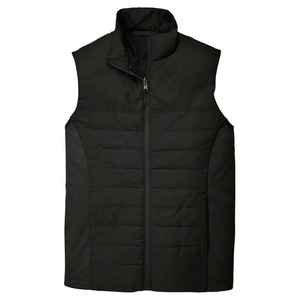 Mens Winter Down Puffer Vest Men <b>Waistcoat</b> Outdoor Mens <b>Quilted</b> Padding Vest Trendy Winter Solid Color Down Jacket OEM - Product Image 1