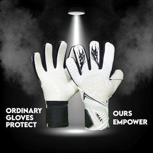 Guantes de Portero Profesionales de Alta Calidad, Serie Pro, Látex Alemán, Dedos Completos, Impermeables, Transpirables, con Cordones, Unisex, para Entrenamiento al Aire Libre - Product Image 5