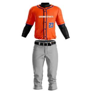 ชุดเบสบอลคุณภาพเยี่ยม ขายดี กำลังเป็นที่นิยม ชุดกีฬา ดีไซน์วัสดุที่ดีที่สุด สไตล์สั่งทำได้ ราคาถูก มีไซส์พลัส - Product Image 1