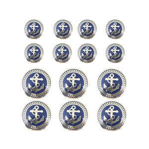 กระดุมเหล็กสำหรับชุดพิธีการสั่งทำพิเศษ MOQ ต่ำ กระดุมเหล็กสำหรับชุดพิธีการขายดีที่สุด - Product Image 1