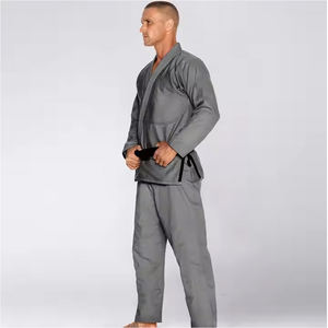 Vente en gros de kimono Jiu Jitsu personnalisé de haute qualité 100% pur coton personnalisé Meilleur prix uniforme Jiu Jitsu de qualité supérieure - Product Image 3