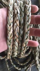 Pièces de meubles en jonc de mer torsadé personnalisé direct d'usine meilleur prix technique brute agriculture plantation noyau de feuilles roulé - Product Image 3