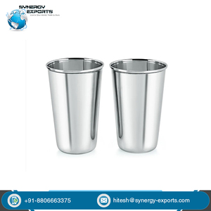 Professionnels dans la fabrication de verres de table de qualité supérieure en acier inoxydable SS verre à eau du vendeur indien - Product Image 2