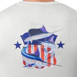 Camisetas Personalizadas para Hombre 2025, 100% Poliéster, Sublimación, Secado Rápido, Camisetas Casuales de Pesca para Hombre, Cuello Alto, Alta Calidad - Product Image 3