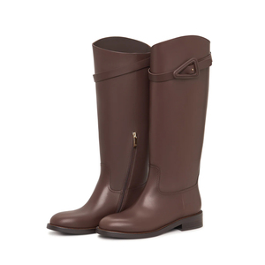 Bottes d'équitation légères en cuir de haute qualité, faites de matériaux de taille réglable - Product Image 1