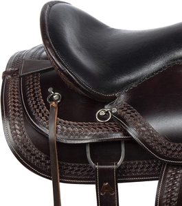 Sillines de Carreras de Caballos occidentales de diseño personalizado más vendidos Juego completo de alta calidad con cuero genuino Best Seller - Product Image 5