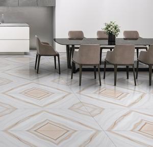 La porcelaine polie de 24x48 pouces couvre de tuiles la finition brillante élevée de couleur noire par Vistaar Overseas Rigato Pearl a poli le carrelage de sol - Product Image 6