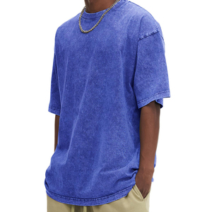 Top 2025 nueva llegada hombres lavado con agua camiseta verano Ringer secado rápido transpirable de talla grande lavado con agua camisetas para hombres venta en línea - Product Image 5