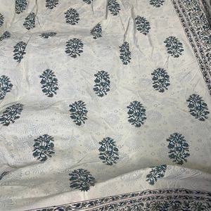 Draps de lit King Size en coton 100% de haute qualité, imprimés à la main, écologiques et modernes, de fabrication indienne, au meilleur prix - Product Image 4