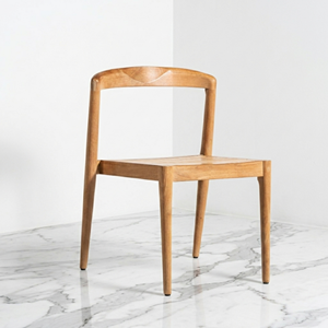 Sillas de comedor de teca maciza con listones, estilo minimalista, para restaurante, cafetería, cocina, de calidad comercial, premium, exportación a granel de fábrica de Indonesia - Product Image 2