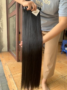 CDYHAIRVN Cabello Vietnamita de Alta Calidad, No Remy, para Trama Doble, Mechones de Cabello Natural Liso al por Mayor, Decolorable, Cabello 613 - Product Image 3