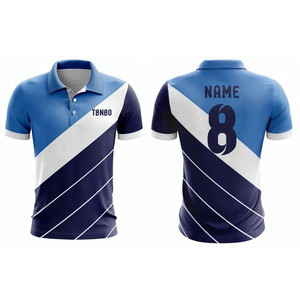 เสื้อเจอร์ซีย์แขนสั้นผู้ชายจากโรงงานโดยตรง คุณภาพสูง กันยับ แห้งเร็ว สไตล์วินเทจ ดีไซน์ปกเสื้อพิมพ์ลาย - Product Image 1