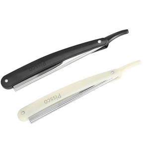 Mejor Empresa Pissco: Maquinilla de Afeitar Plegable de Acero Inoxidable para Barbero y Salón, Herramienta de Afeitado de Barba - Product Image 3