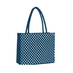 กระเป๋าช้อปปิ้งปอกระเจาที่เป็นมิตรกับสิ่งแวดล้อมคุณภาพระดับพรีเมียมพร้อมที่จับเบาะพิมพ์สวยงามทั้งตัว สินค้าคุณภาพสูงราคาไม่แพง - Product Image 1