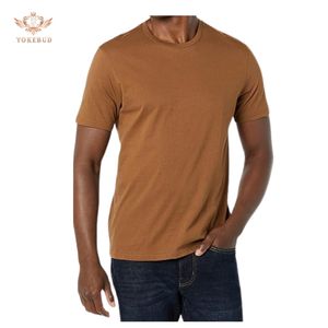 Vente en gros 100% pur coton T-Shirt surdimensionné lourd impression personnalisée mode décontracté à manches courtes Slim Fit grande taille avant Logo blanc - Product Image 5