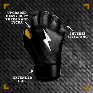 Design personnalisé à la mode Demande du client Style unique Prix compétitif Meilleure vente Votre propre logo pour les gants de frappe de baseball - Product Image 2