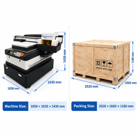 Offre Spéciale : Imprimante UV DTF à plat 60/90 cm pour autocollants en rouleau, haute qualité, avec plusieurs têtes XP600 I1600