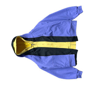 เสื้อฮู้ดดี้ผู้ชายแบบซิป ผ้าคอตตอนหนาพิเศษ 3 ชั้น สไตล์สตรีท โอเวอร์ไซส์ สำหรับฤดูหนาว พิมพ์ลายดิจิทัล หรือแบบเรียบ - Product Image 3