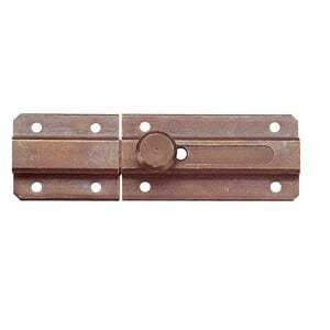 Catenacciolo Orizzontale in Ferro Bronzato Mm. 80 - Product Image 1