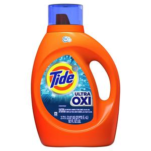 Detergente líquido para ropa Tide Plus Ultra Oxi HE 59 Load 92 Floz - Product Image 1