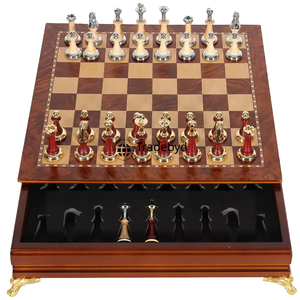 Tradebyd Handmade <b>Wooden</b> <b>Chess</b> <b>Board</b> Premium Classic Game Set Ideal for Home Decoration and <b>Chess</b> Lovers - Product Image 1