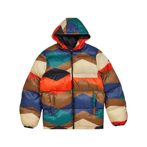 Chaqueta acolchada con soporte para hombre hecha a medida, impermeable, a prueba de viento, abrigo de invierno aislado, marca de empresa para uniformes de Club deportivo - Product Image 1