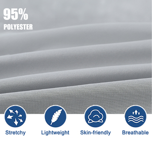 Chándales para hombre Conjunto de 2 piezas Manga larga Causal Cremallera completa Senderismo Jogging Gimnasio Deportes Traje de sudor Trajes de 2 piezas Gris oscuro-L - Product Image 5