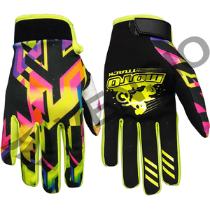 Durable Breathable Comfortable Soft Motorcycle Gloves for Sports Motocross Riding Gloves with Grip and Protection - Product Image 3